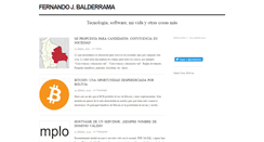 Desktop Screenshot of fernandojavier.com